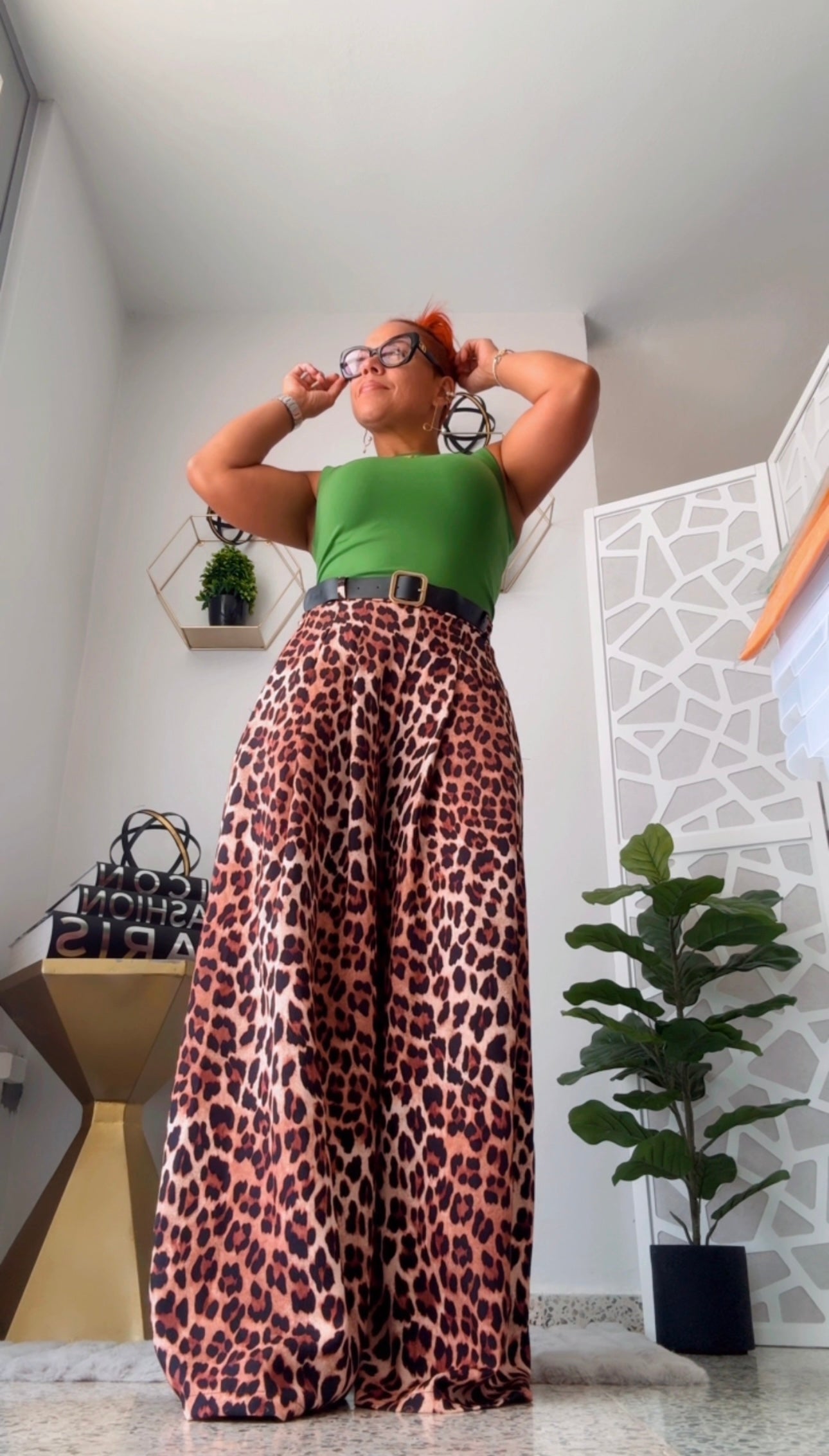 Leopard Palazzo Pantt