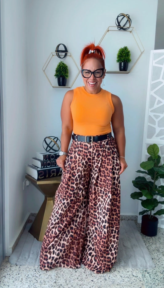 Basic Top - Salmon Orange