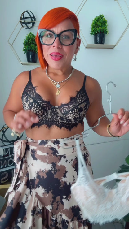 Black Lace Bralette